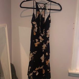 Urban Outfitters Black Floral Dress